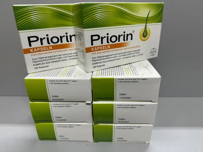 Bayer Пріорін від випадіння волосся Priorin 120 капсул 1 фото