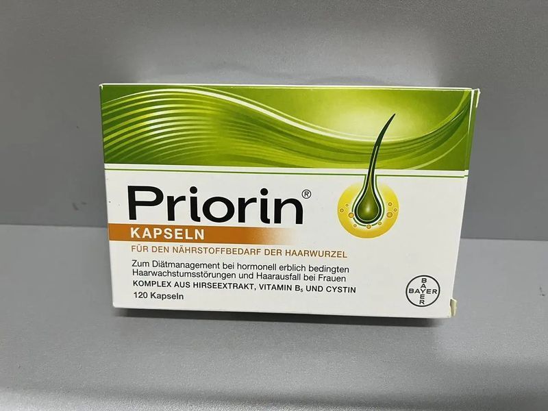 Bayer Пріорін від випадіння волосся Priorin 120 капсул 1 фото