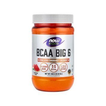 NOW Foods Sports BCAA Big 6 Powder Watermelon Кавун Амінокислота 600 г 12 фото