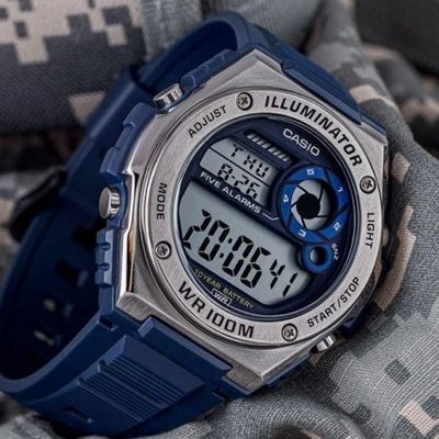 Casio Collection Standard Digital MWD-100H-2AVEF 70 фото